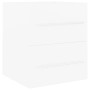 Armario para lavabo madera contrachapada blanco 41x38,5x48 cm de vidaXL, Muebles de baño - Ref: Foro24-804683, Precio: 44,48 ...