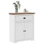 Mueble de entrada BODO blanco y marrón 80x35x90 cm de , Baúles de almacenamiento - Ref: Foro24-4016867, Precio: 126,75 €, Des...