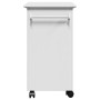 Carrito de cocina BODO blanco 67,5x45x80 cm de , Carros de cocina y comedor - Ref: Foro24-4016878, Precio: 110,47 €, Descuent...