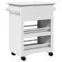 Carrito de cocina BODO blanco 67,5x45x80 cm de , Carros de cocina y comedor - Ref: Foro24-4016878, Precio: 110,47 €, Descuent...