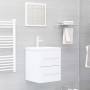 Armario para lavabo madera contrachapada blanco 41x38,5x48 cm de vidaXL, Muebles de baño - Ref: Foro24-804683, Precio: 44,48 ...