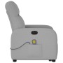 Sillón de masaje eléctrico reclinable elevable tela gris nube de , Sillones - Ref: Foro24-3303011, Precio: 331,18 €, Descuent...