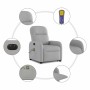 Sillón de masaje eléctrico reclinable elevable tela gris nube de , Sillones - Ref: Foro24-3303011, Precio: 331,18 €, Descuent...