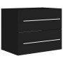 Mueble de lavabo madera de ingeniería negro 60x38,5x48 cm de vidaXL, Muebles de baño - Ref: Foro24-804693, Precio: 53,89 €, D...
