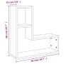 Estantes pared 2 uds madera contrachapada roble humo 50x15x50cm de , Estantes y estanterías - Ref: Foro24-826641, Precio: 27,...