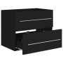Mueble de lavabo madera de ingeniería negro 60x38,5x48 cm de vidaXL, Muebles de baño - Ref: Foro24-804693, Precio: 53,89 €, D...