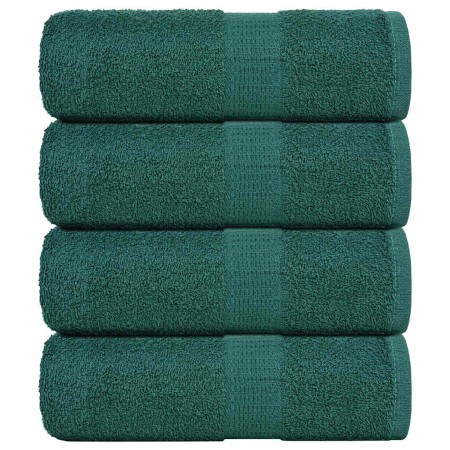 Toallas de jabón 4 uds verde 30x30 cm 360 gsm 100% algodón de , Toallas - Ref: Foro24-136849, Precio: 16,11 €, Descuento: %