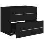 Mueble de lavabo madera de ingeniería negro 60x38,5x48 cm de vidaXL, Muebles de baño - Ref: Foro24-804693, Precio: 53,89 €, D...