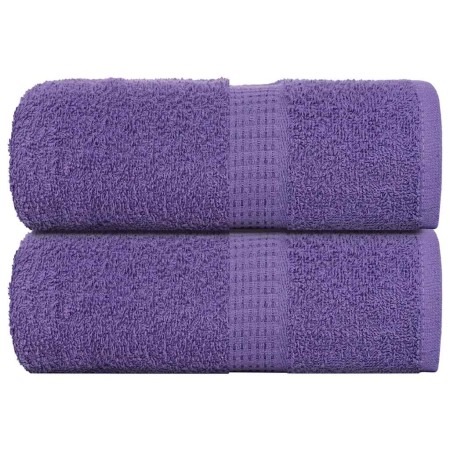 Toallas de visita 2 uds púrpura 30x50 cm 360 gsm 100% algodón de , Toallas - Ref: Foro24-136875, Precio: 12,51 €, Descuento: %
