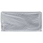 Leñero con protector de lluvia 300x25x150 cm acero galvanizado de , Bolsas y soportes de leña - Ref: Foro24-4100712, Precio: ...