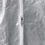 Leñero con protector de lluvia 300x25x150 cm acero galvanizado de , Bolsas y soportes de leña - Ref: Foro24-4100712, Precio: ...