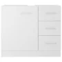 Armario para lavabo madera contrachapada blanco 63x30x54 cm de vidaXL, Muebles de baño - Ref: Foro24-804184, Precio: 69,03 €,...