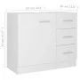 Armario para lavabo madera contrachapada blanco 63x30x54 cm de vidaXL, Muebles de baño - Ref: Foro24-804184, Precio: 69,03 €,...