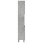 Armario de baño contrachapada gris hormigón 30x30x179 cm de , Muebles de baño - Ref: Foro24-856139, Precio: 77,88 €, Descuent...