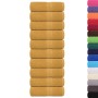 Toallas 10 uds 100% algodón oro 30x30 cm 360 gsm de , Toallas - Ref: Foro24-136802, Precio: 19,70 €, Descuento: %