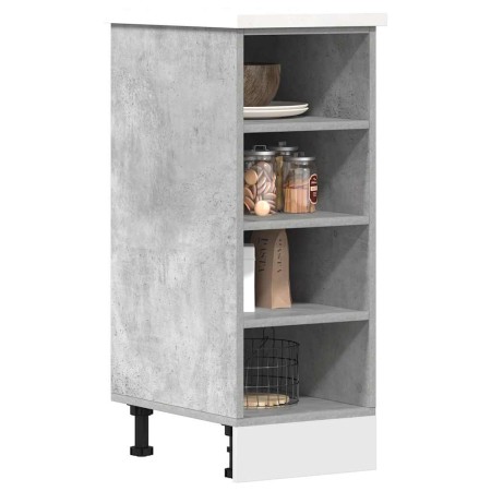 Armario debajo fregadero madera contrachapada gris de , Armarios de cocina - Ref: Foro24-854196, Precio: 54,26 €, Descuento: %