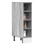 Armario bajo de madera de ingeniería gris sonoma 20x44,5x81,5cm de , Armarios de cocina - Ref: Foro24-854189, Precio: 59,33 €...