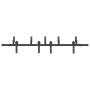 Kit de herrajes para puertas correderas acero negro 200 cm de , Artículos para puertas - Ref: Foro24-3295722, Precio: 135,29 ...