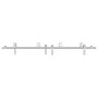 Kit de herrajes para puerta corredera 200 cm acero plateado de , Artículos para puertas - Ref: Foro24-3295762, Precio: 256,34...