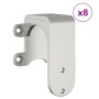 Kit de herrajes para puerta corredera 366 cm acero plateado de , Artículos para puertas - Ref: Foro24-3295769, Precio: 528,95...