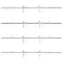 Kit de herrajes para puerta corredera 400 cm acero plateado de , Artículos para puertas - Ref: Foro24-3295774, Precio: 455,11...