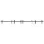 Kit de herrajes para puertas correderas acero negro 366 cm de , Artículos para puertas - Ref: Foro24-3295795, Precio: 154,76 ...