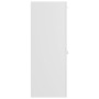 Armario de baño madera contrachapada blanco brillo 30x30x80 cm de vidaXL, Muebles de baño - Ref: Foro24-804994, Precio: 55,85...