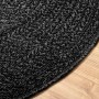 Alfombra ZIZUR apariencia yute interior exterior antracita de , Alfombras - Ref: Foro24-4010354, Precio: 41,84 €, Descuento: %