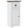 Juego muebles baño BODO 3pzas madera maciza pino blanco marrón de , Muebles de baño - Ref: Foro24-3307648, Precio: 250,95 €, ...
