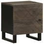 Mesitas de noche 2 uds madera maciza de mango negro 40x33x46 cm de , Mesitas de noche - Ref: Foro24-4017681, Precio: 106,55 €...