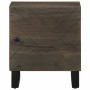 Mesitas de noche 2 uds madera maciza de mango negro 40x33x46 cm de , Mesitas de noche - Ref: Foro24-4017681, Precio: 106,55 €...