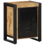 Mesita de noche madera maciza mango 40x30x51 cm de , Mesitas de noche - Ref: Foro24-4013563, Precio: 128,76 €, Descuento: %