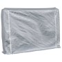 Leñero con protector de lluvia 200x25x150 cm acero galvanizado de , Bolsas y soportes de leña - Ref: Foro24-4100710, Precio: ...