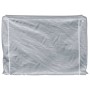 Leñero con protector de lluvia 200x25x150 cm acero galvanizado de , Bolsas y soportes de leña - Ref: Foro24-4100710, Precio: ...
