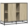 Aparador de madera de ingeniería roble Sonoma 92x35x76 cm de , Aparadores - Ref: Foro24-849020, Precio: 115,48 €, Descuento: %