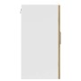 Armario pared para cocina puerta cristal Porto roble artesanal de , Armarios de cocina - Ref: Foro24-854156, Precio: 67,45 €,...