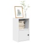 Estantería de madera de ingeniería blanca 31x24x52 cm de , Librerías y estanterías - Ref: Foro24-860319, Precio: 34,62 €, Des...