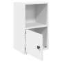 Estantería de madera de ingeniería blanca 31x24x52 cm de , Librerías y estanterías - Ref: Foro24-860319, Precio: 34,62 €, Des...