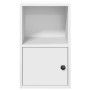 Estantería de madera de ingeniería blanca 31x24x52 cm de , Librerías y estanterías - Ref: Foro24-860319, Precio: 34,62 €, Des...