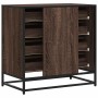 Cómoda de madera contrachapada roble marrón 70x41x70 cm de , Cajoneras - Ref: Foro24-849083, Precio: 121,86 €, Descuento: %