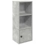 Estantería de madera de ingeniería gris hormigón 31x24x77 cm de , Librerías y estanterías - Ref: Foro24-860331, Precio: 37,87...