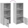 Estantería madera de ingeniería gris sonoma 31x24x77 cm de , Librerías y estanterías - Ref: Foro24-860333, Precio: 40,17 €, D...