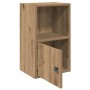 Estantería de madera de ingeniería roble artisan 31x24x52 cm de , Librerías y estanterías - Ref: Foro24-860327, Precio: 41,09...