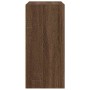 Estantería de madera de ingeniería marrón roble 31x24x52 cm de , Librerías y estanterías - Ref: Foro24-860325, Precio: 39,01 ...