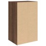 Estantería de madera de ingeniería marrón roble 31x24x52 cm de , Librerías y estanterías - Ref: Foro24-860325, Precio: 39,01 ...