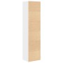 Estantería de madera de ingeniería blanca 31x24x127 cm de , Librerías y estanterías - Ref: Foro24-860346, Precio: 53,35 €, De...