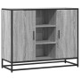 Aparador de madera de ingeniería gris Sonoma 92x35x76 cm de , Aparadores - Ref: Foro24-849017, Precio: 89,87 €, Descuento: %