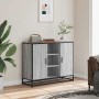 Aparador de madera de ingeniería gris Sonoma 92x35x76 cm de , Aparadores - Ref: Foro24-849017, Precio: 89,87 €, Descuento: %
