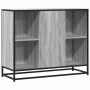 Aparador de madera de ingeniería gris Sonoma 92x35x76 cm de , Aparadores - Ref: Foro24-849017, Precio: 89,87 €, Descuento: %