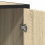 Aparador de madera de ingeniería roble Sonoma 92x35x76 cm de , Aparadores - Ref: Foro24-849015, Precio: 85,73 €, Descuento: %